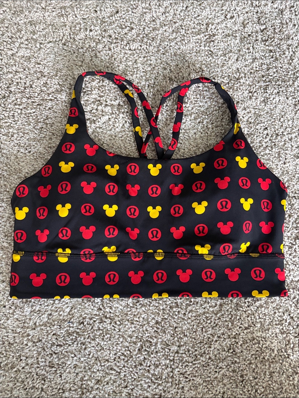 Lululemon Disney energy bra in GREAT condition